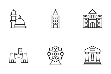 Buildings And Architecture Icon Pack