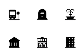 Buildings And Places Icon Pack