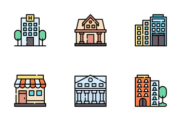 Buildings Icon Pack