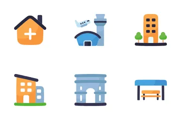 Buildings Icon Pack