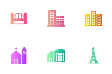 Buildings Icon Pack