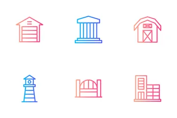 Buildings Icon Pack