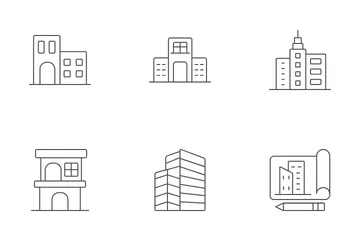 Buildings Icon Pack