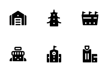 Buildings Icon Pack