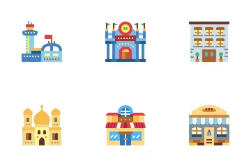 Buildings Icon Pack