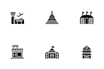 Buildings Icon Pack