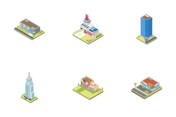 Buildings Icon Pack