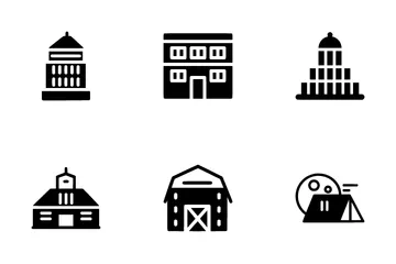 Buildings Icon Pack