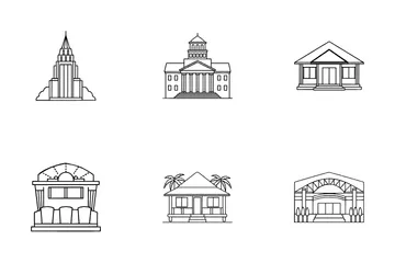 Buildings Icon Pack