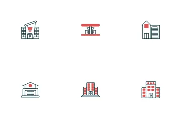 Buildings Icon Pack