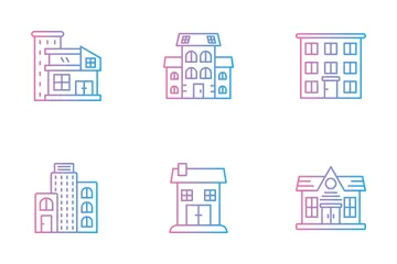 Buildings Icon Pack