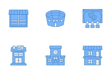 Buildings Icon Pack