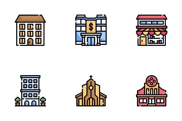 Buildings Icon Pack