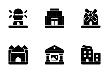 Buildings Icon Pack