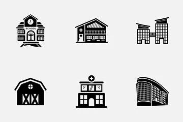 Buildings Icon Pack