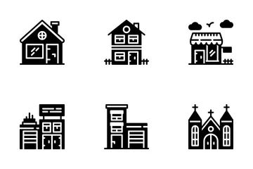 Buildings Icon Pack