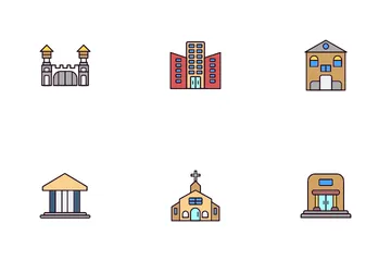 Buildings Icon Pack