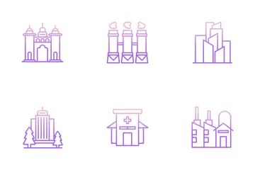 Buildings Icon Pack