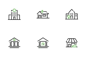 Buildings Icon Pack