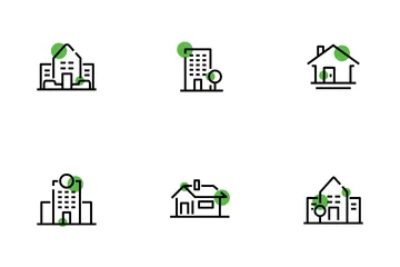 Buildings Icon Pack