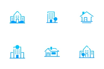 Buildings Icon Pack