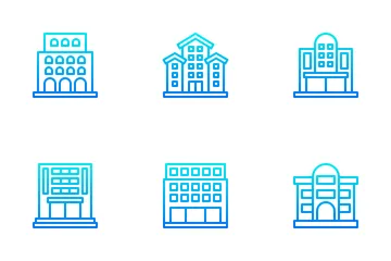 Buildings Icon Pack