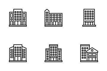 Buildings Icon Pack