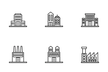 Buildings Icon Pack