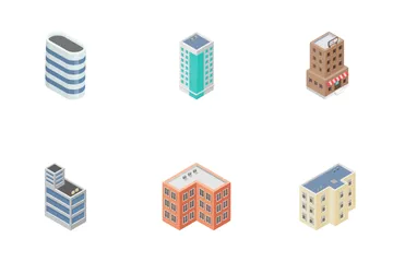 Buildings Icon Pack