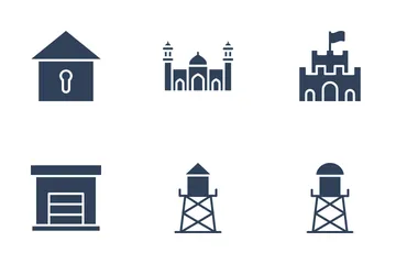 Buildings Icon Pack