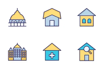 Buildings Icon Pack