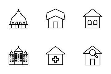 Buildings Icon Pack