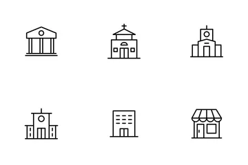 Buildings Icon Pack