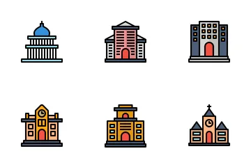 Buildings Icon Pack