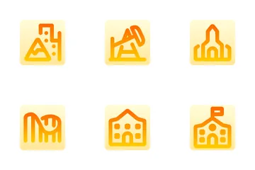 Buildings Icon Pack