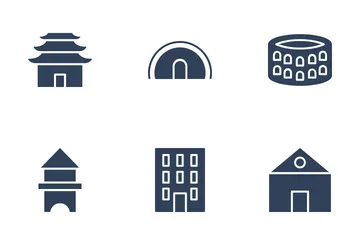 Buildings Icon Pack