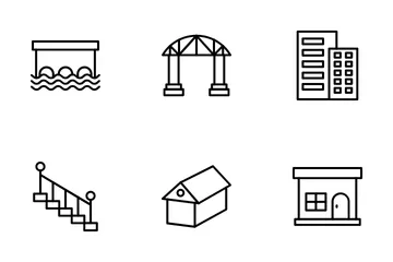 Buildings Icon Pack