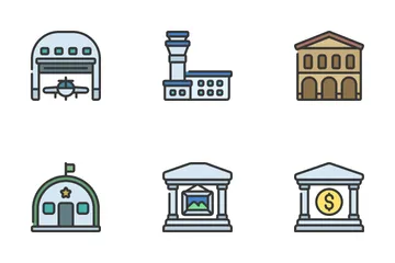 Buildings Icon Pack