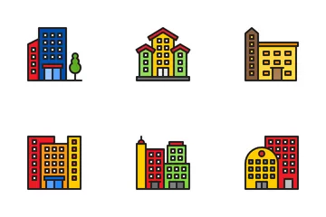 Buildings Icon Pack