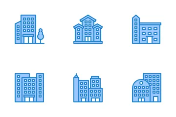 Buildings Icon Pack