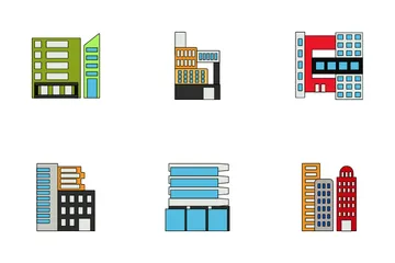 Buildings Icon Pack