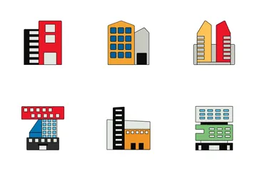 Buildings Icon Pack