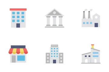 Buildings Icon Pack