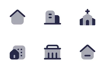 Buildings Icon Pack