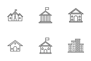 Buildings Icon Pack