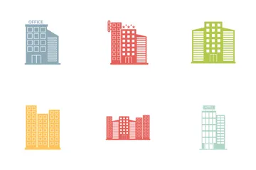 Buildings Icon Pack