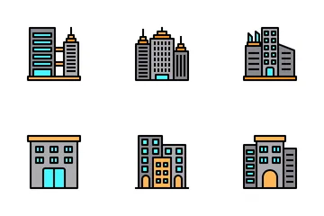 Buildings Icon Pack