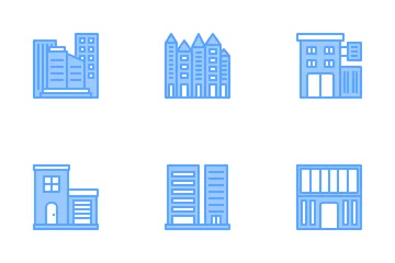 Buildings Icon Pack