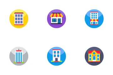 Buildings Icon Pack