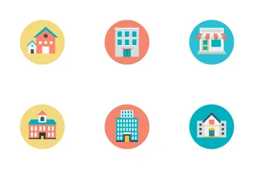 Buildings Icon Pack